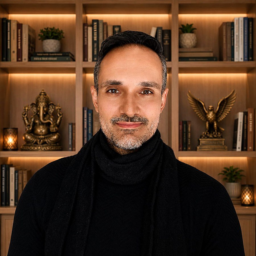 Sada Shivam, professor de Haṭha Yoga E-RYT 500, fundador do Dharmyoga
